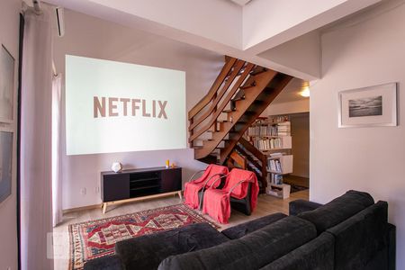 Sala de apartamento à venda com 1 quarto, 90m² em Cidade Baixa, Porto Alegre