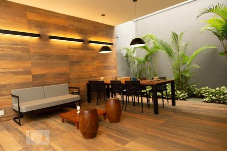 Studio para alugar com 26m², 1 quarto e sem vagaChurrasqueira