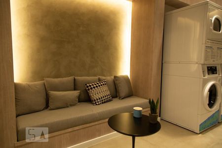 Studio para alugar com 26m², 1 quarto e sem vagaLavanderia 