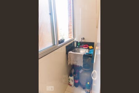 Área de Serviço de apartamento à venda com 3 quartos, 80m² em Estrela Dalva, Belo Horizonte
