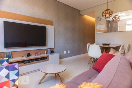 Sala de apartamento para alugar com 3 quartos, 80m² em Estrela Dalva, Belo Horizonte