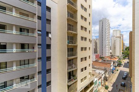 Vista da sacada de apartamento para alugar com 1 quarto, 57m² em Centro, Campinas