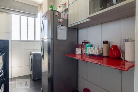 Cozinha de apartamento à venda com 2 quartos, 50m² em Castelo, Belo Horizonte