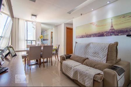 Sala de apartamento à venda com 2 quartos, 50m² em Castelo, Belo Horizonte