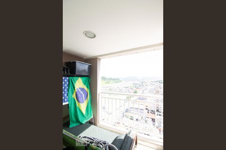 Sacada da Sala de apartamento à venda com 2 quartos, 56m² em Vila Galvão, Guarulhos