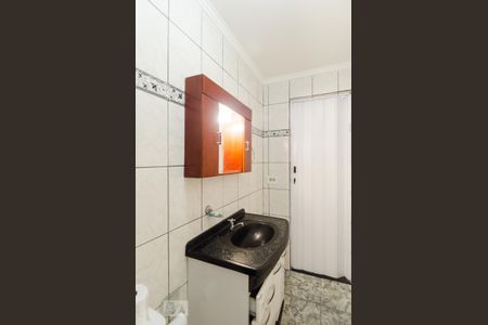 Banheiro de apartamento à venda com 1 quarto, 47m² em Independência, São Bernardo do Campo