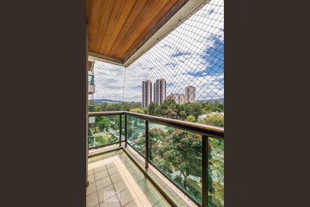 Varanda da Sala de apartamento à venda com 3 quartos, 128m² em Alphaville Industrial, Barueri