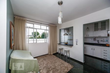 Sala de apartamento para alugar com 3 quartos, 105m² em Santa Teresa, Belo Horizonte