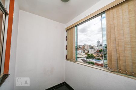 Varanda da Suíte de apartamento para alugar com 3 quartos, 105m² em Santa Teresa, Belo Horizonte