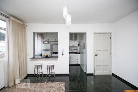 Sala de apartamento para alugar com 3 quartos, 105m² em Santa Teresa, Belo Horizonte