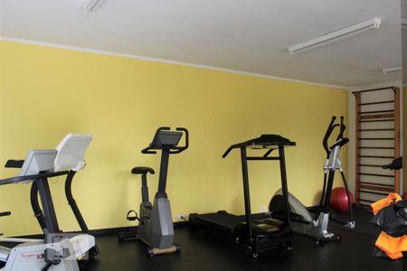 Área comum - Academia de apartamento para alugar com 1 quarto, 47m² em Vila Anglo Brasileira, São Paulo