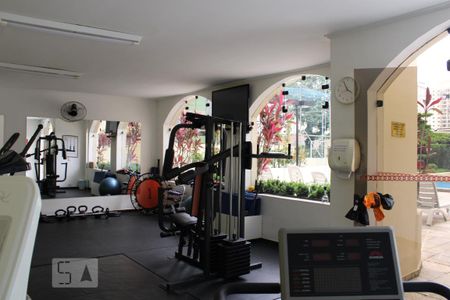 Área comum - Academia de apartamento para alugar com 1 quarto, 47m² em Vila Anglo Brasileira, São Paulo