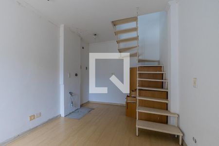 Sala de casa para alugar com 1 quarto, 40m² em Paraíso, São Paulo