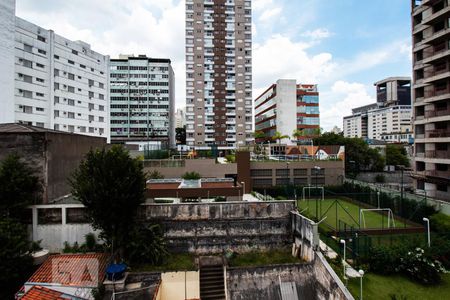Vista da sala de apartamento para alugar com 3 quartos, 88m² em Liberdade, São Paulo