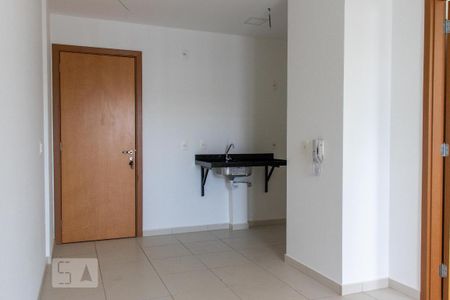 Sala de apartamento para alugar com 1 quarto, 33m² em Taguatinga Sul (taguatinga), Brasília