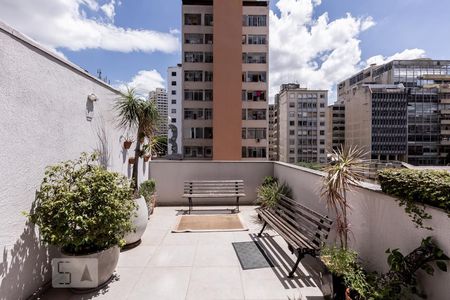 Studio à venda com 28m², 1 quarto e sem vagaChurrasqueira