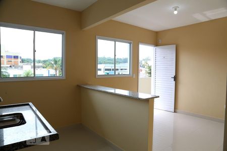 Sala/Cozinha de apartamento para alugar com 1 quarto, 30m² em Instituto de Previdência, Taboão da Serra