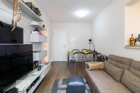 Sala de apartamento à venda com 1 quarto, 48m² em Vila Nova Conceição, São Paulo