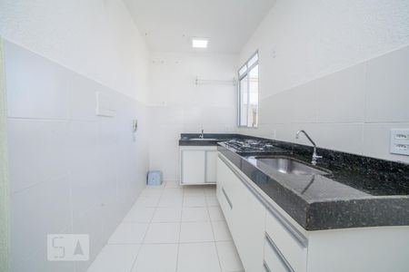 Cozinha de apartamento à venda com 2 quartos, 43m² em Santa Amelia, Belo Horizonte