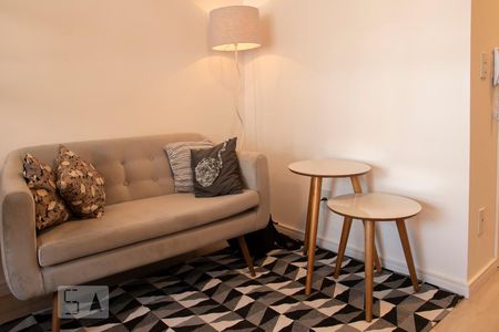 Sala de apartamento para alugar com 1 quarto, 25m² em Mirandópolis, São Paulo