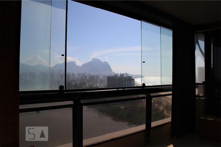 Vista da Varanda de apartamento para alugar com 1 quarto, 67m² em Barra da Tijuca, Rio de Janeiro