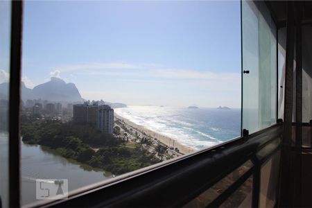 Vista da Varanda de apartamento para alugar com 1 quarto, 67m² em Barra da Tijuca, Rio de Janeiro