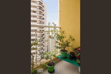 Varanda da Sala de apartamento à venda com 3 quartos, 69m² em Vila Caminho do Mar, São Bernardo do Campo