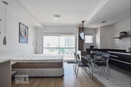 Dormitório de kitnet/studio para alugar com 1 quarto, 36m² em Brooklin Paulista, São Paulo