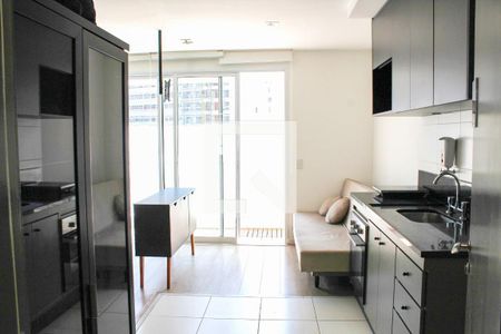 Studio para alugar com 30m², 0 quarto e 1 vaga Studio para alugar com 30m², 0 quarto e 1 vagaEntrada