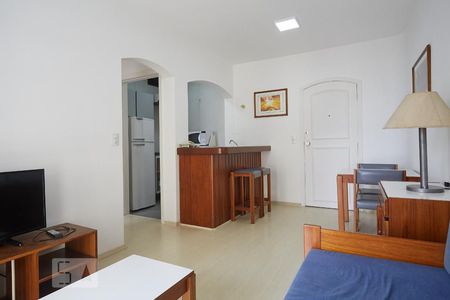 Sala/Cozinha de apartamento para alugar com 1 quarto, 45m² em Jardim Paulista, São Paulo