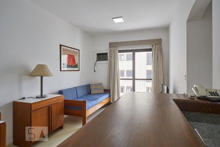 Sala/Cozinha de apartamento para alugar com 1 quarto, 45m² em Jardim Paulista, São Paulo