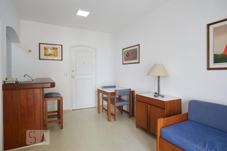 Sala/Cozinha de apartamento para alugar com 1 quarto, 45m² em Jardim Paulista, São Paulo