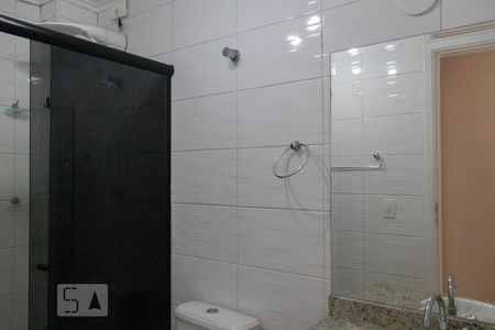 Banheiro de apartamento para alugar com 1 quarto, 50m² em Campestre, Santo André