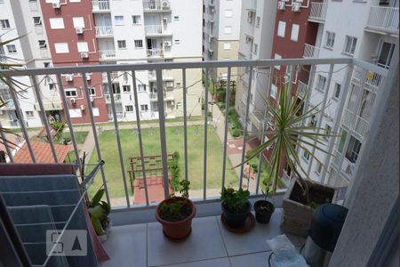 Varanda de apartamento para alugar com 2 quartos, 55m² em Fátima, Canoas