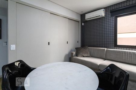 Sala de apartamento à venda com 1 quarto, 35m² em Jardim Paulista, São Paulo