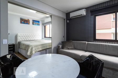 Sala de apartamento à venda com 1 quarto, 35m² em Jardim Paulista, São Paulo