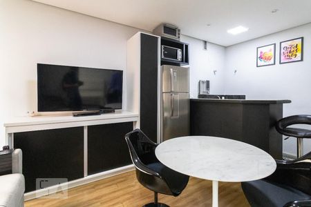 Sala de apartamento à venda com 1 quarto, 35m² em Jardim Paulista, São Paulo