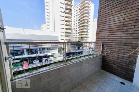 Varanda da Sala de apartamento à venda com 1 quarto, 84m² em Campos Elíseos, São Paulo