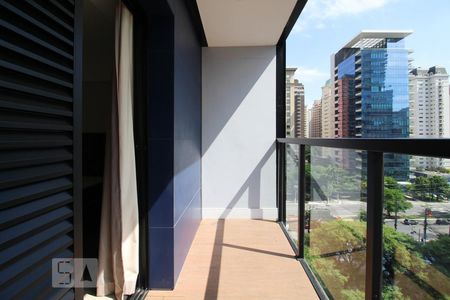 Studio para alugar com 38m², 1 quarto e 1 vagaVaranda
