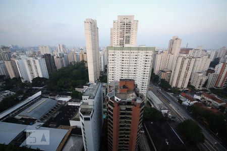 Vista  de apartamento à venda com 1 quarto, 40m² em Cidade Monções, São Paulo