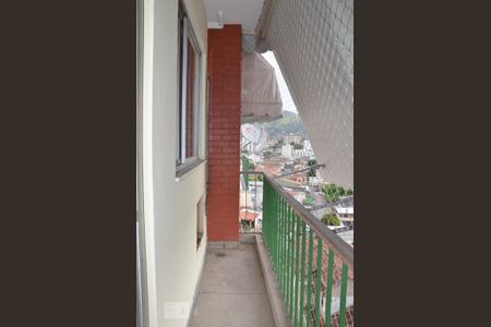 Varanda da Sala de apartamento para alugar com 1 quarto, 40m² em Engenho Novo, Rio de Janeiro