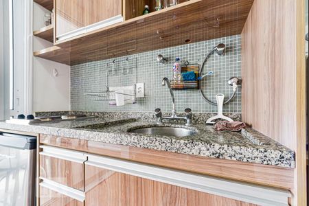 Studio para alugar com 32m², 1 quarto e 1 vaga Studio para alugar com 32m², 1 quarto e 1 vagaCozinha