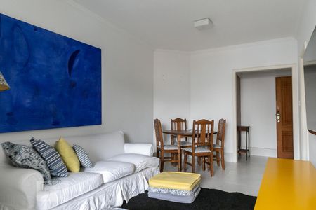Sala de apartamento para alugar com 1 quarto, 55m² em Encruzilhada, Santos