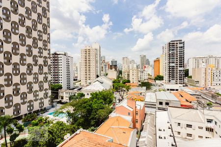 Vista Varanda de apartamento para alugar com 1 quarto, 35m² em Santa Cecília, São Paulo