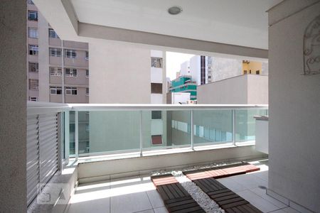 Studio à venda com 50m², 1 quarto e 1 vagaVaranda