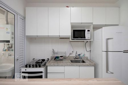 Studio à venda com 50m², 1 quarto e 1 vagaCozinha