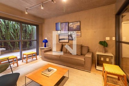 Apartamento à venda com 70m², 1 quarto e 1 vagaÁrea gourmet