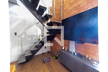 Sala de apartamento à venda com 1 quarto, 70m² em Vila Pompéia, São Paulo