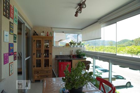 Varanda  de apartamento à venda com 3 quartos, 88m² em Recreio dos Bandeirantes, Rio de Janeiro