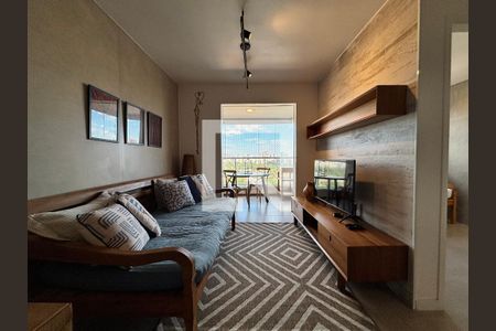 Sala de apartamento à venda com 2 quartos, 55m² em Jardim Paulistano, São Paulo